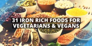 Top 31 Iron-Rich Foods for Vegetarian & Vegan Diets