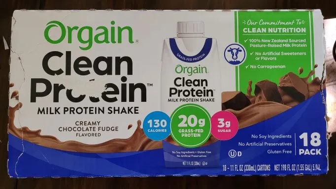 A look at Orgain's packaging